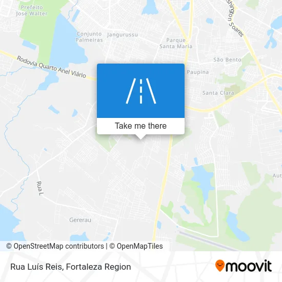 Rua Luís Reis map