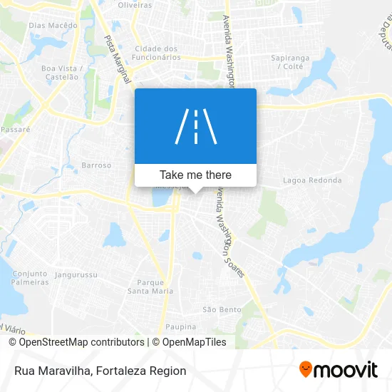 Rua Maravilha map