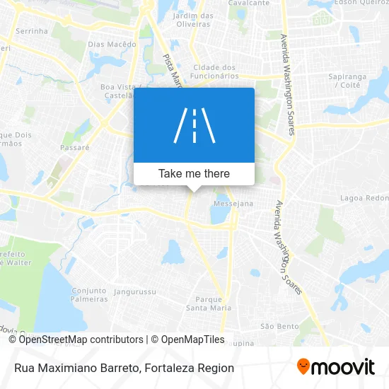 Rua Maximiano Barreto map