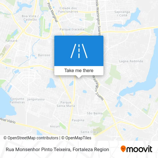 Rua Monsenhor Pinto Teixeira map