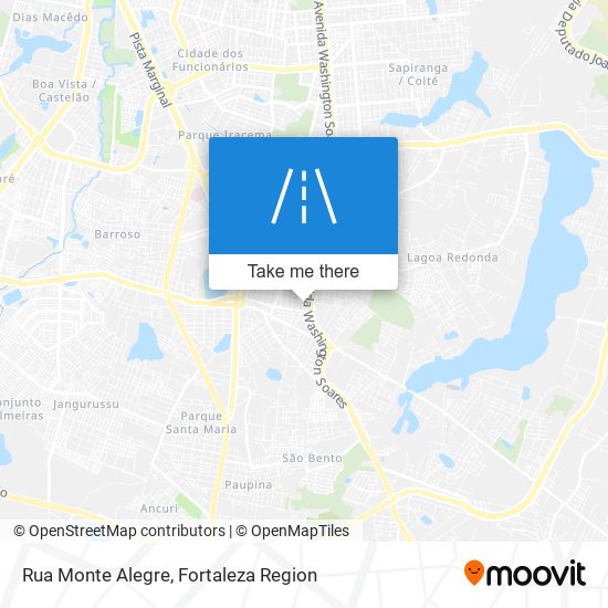 Rua Monte Alegre map