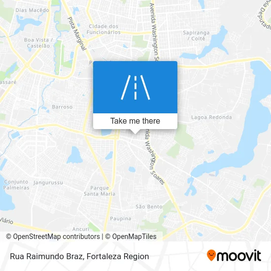 Rua Raimundo Braz map