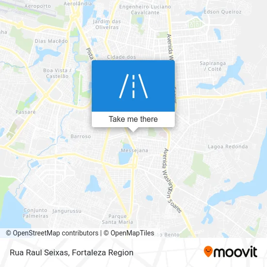 Rua Raul Seixas map