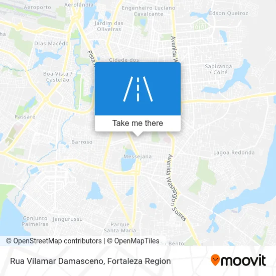 Rua Vilamar Damasceno map