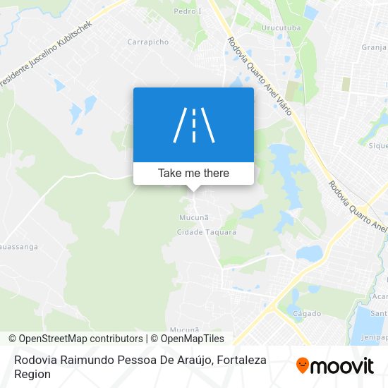 Rodovia Raimundo Pessoa De Araújo map