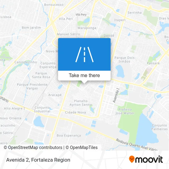 Avenida 2 map