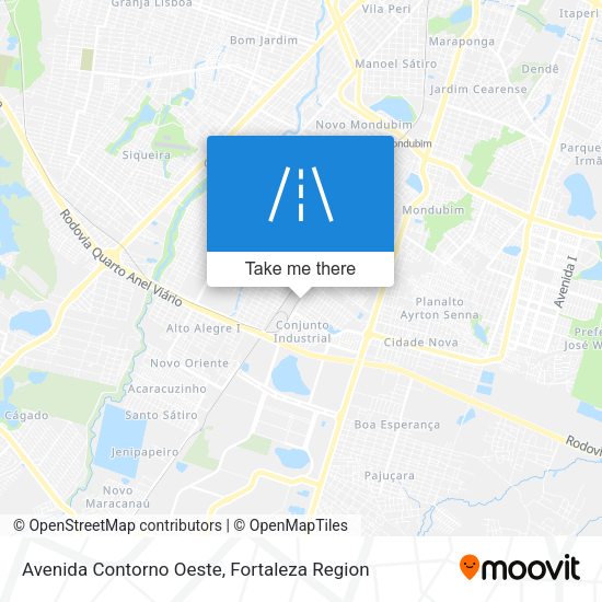 Avenida Contorno Oeste map