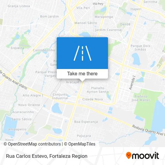 Rua Carlos Estevo map