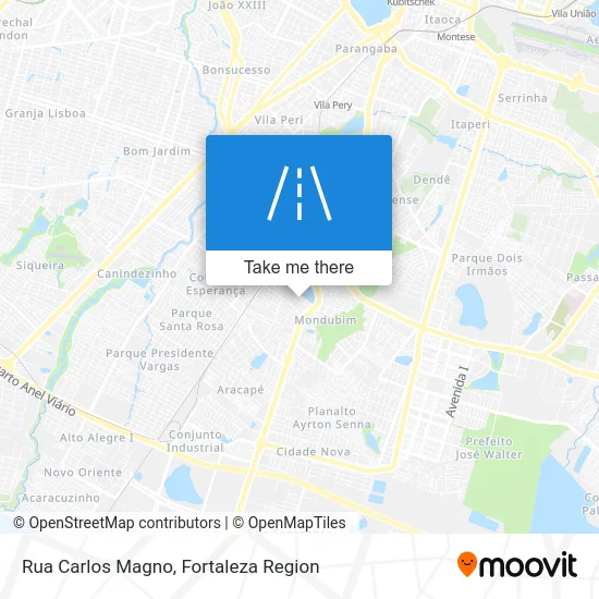 Rua Carlos Magno map