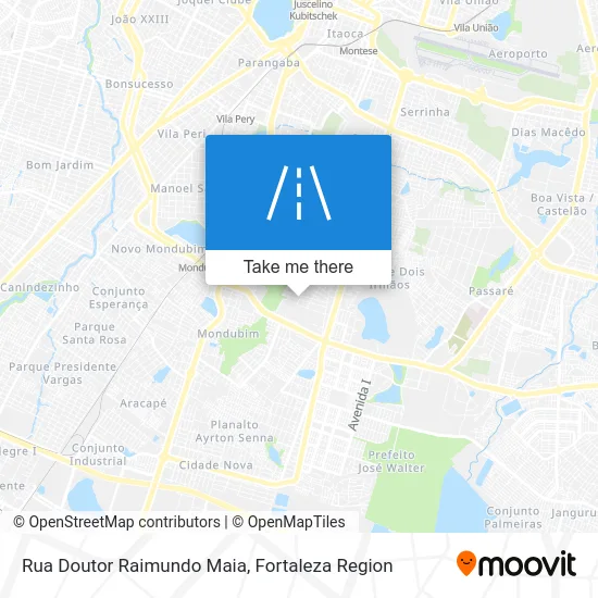 Rua Doutor Raimundo Maia map