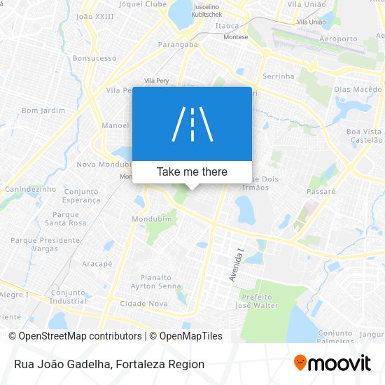 Rua João Gadelha map