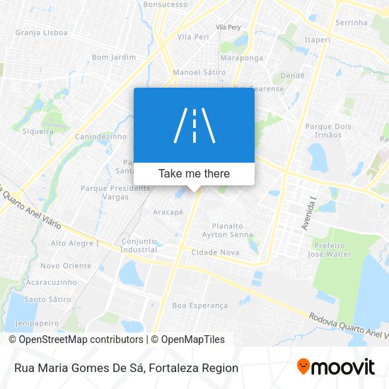 Rua Maria Gomes De Sá map
