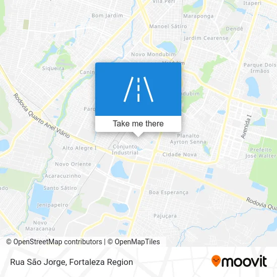 Rua São Jorge map