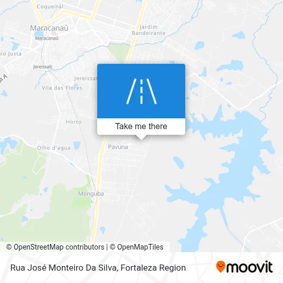 Rua José Monteiro Da Silva map
