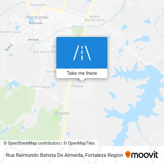 Rua Raimundo Batista De Almeida map