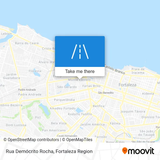 Rua Demócrito Rocha map