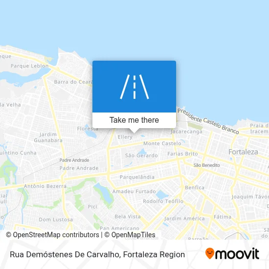 Rua Demóstenes De Carvalho map