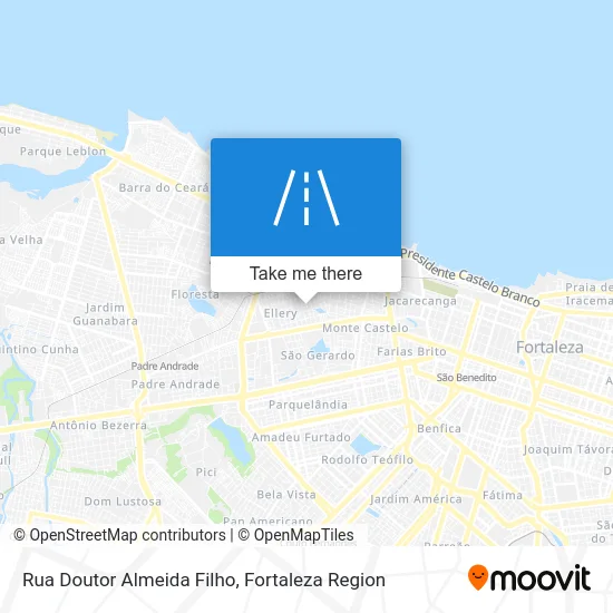 Rua Doutor Almeida Filho map
