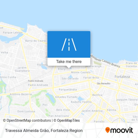 Travessa Almeida Grão map