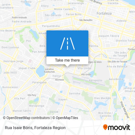 Rua Isaie Bóris map