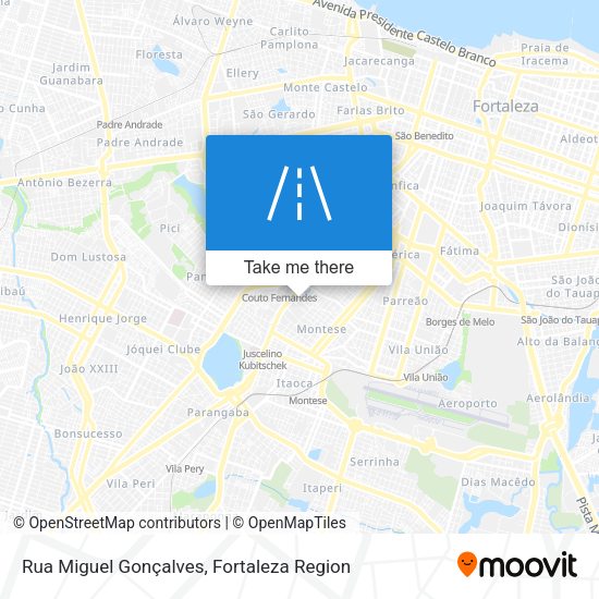 Rua Miguel Gonçalves map