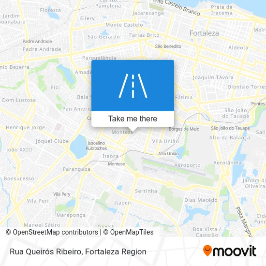 Rua Queirós Ribeiro map