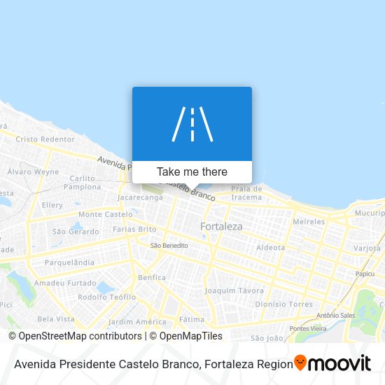 Avenida Presidente Castelo Branco map