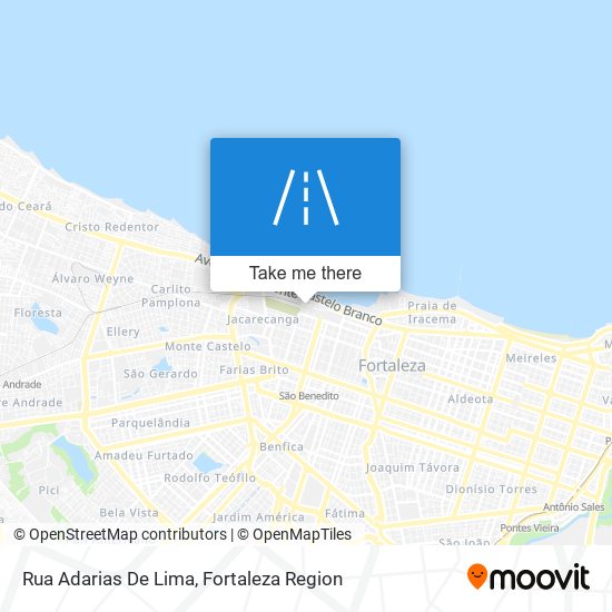 Rua Adarias De Lima map