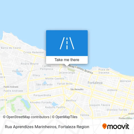 Rua Aprendizes Marinheiros map