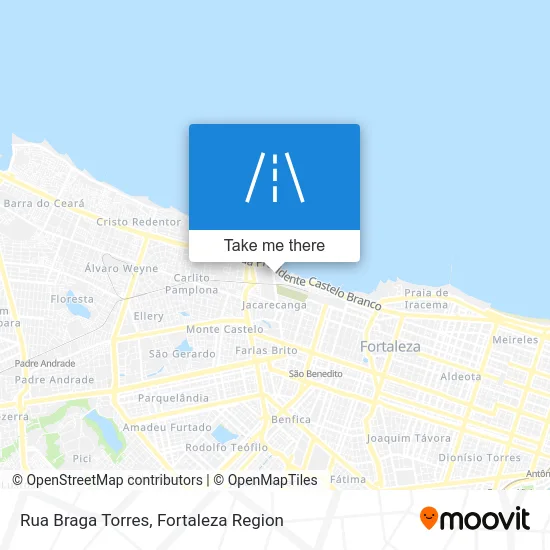 Rua Braga Torres map