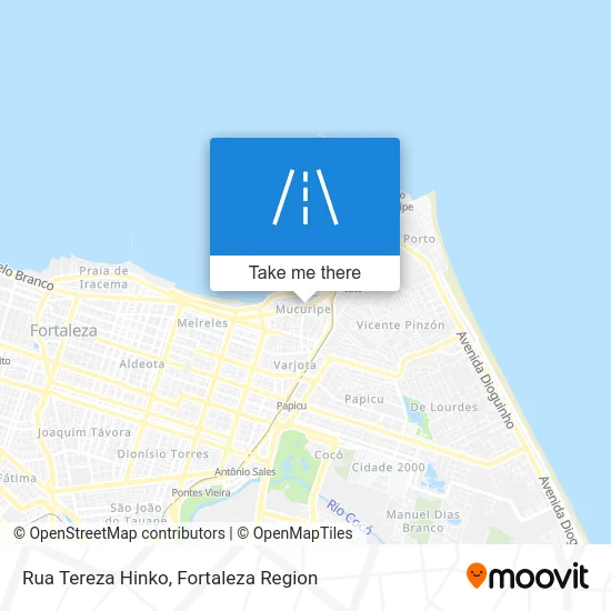 Rua Tereza Hinko map