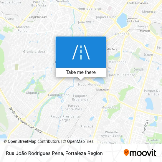 Rua João Rodrigues Pena map