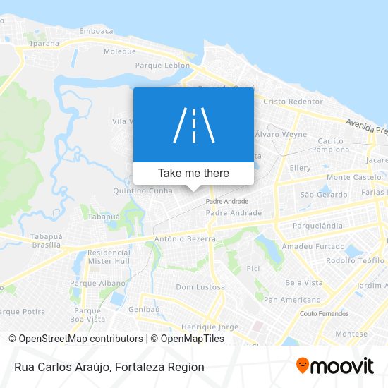 Rua Carlos Araújo map