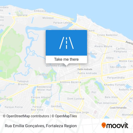 Rua Emília Gonçalves map