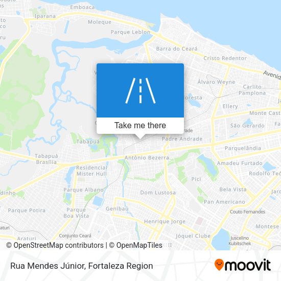 Rua Mendes Júnior map