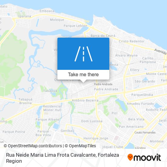 Rua Neide Maria Lima Frota Cavalcante map