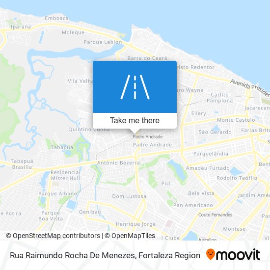 Mapa Rua Raimundo Rocha De Menezes