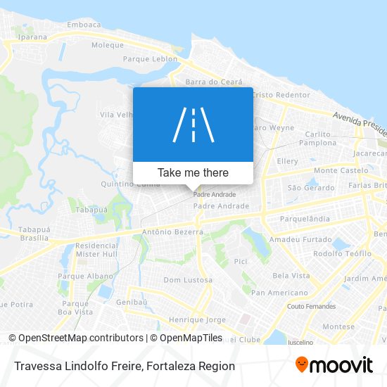 Travessa Lindolfo Freire map