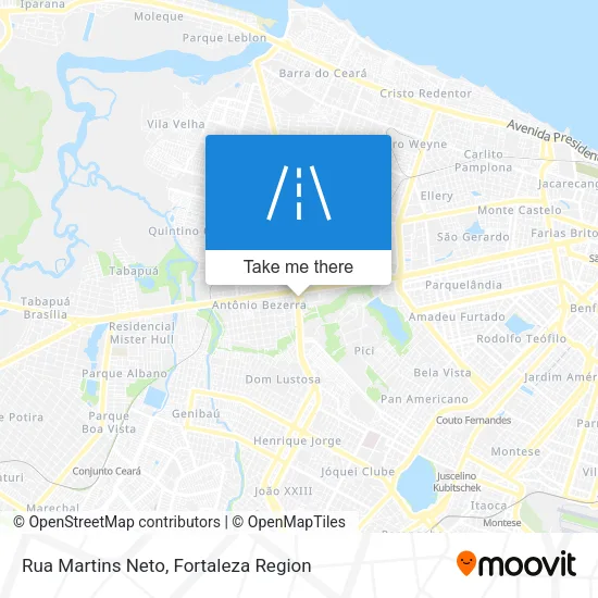 Rua Martins Neto map