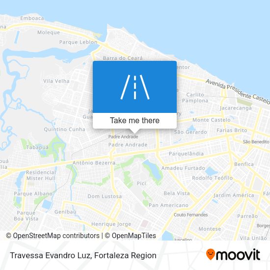 Travessa Evandro Luz map