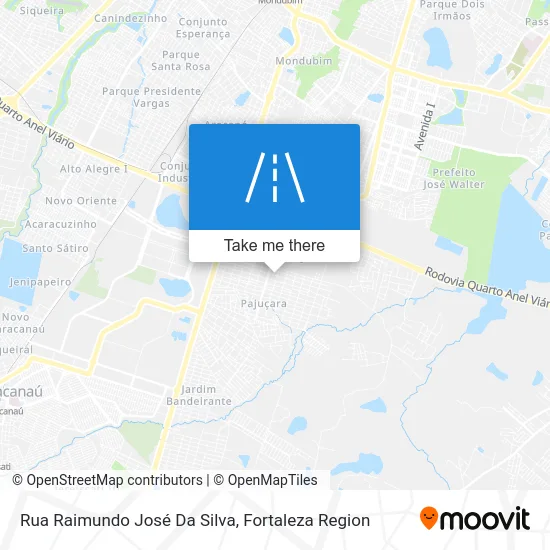 Rua Raimundo José Da Silva map
