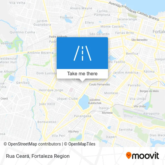 Rua Ceará map