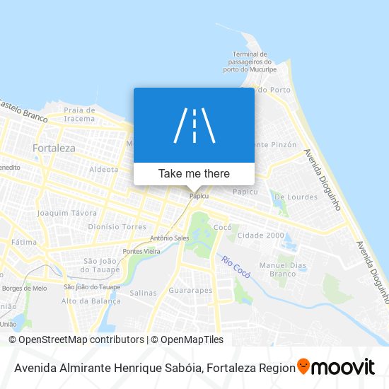 Avenida Almirante Henrique Sabóia map