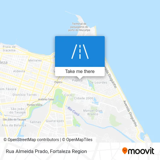 Rua Almeida Prado map