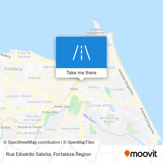Rua Eduardo Sabóia map