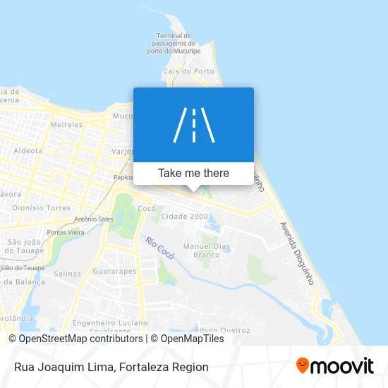 Rua Joaquim Lima map