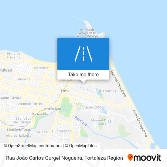 Rua João Carlos Gurgel Nogueira map