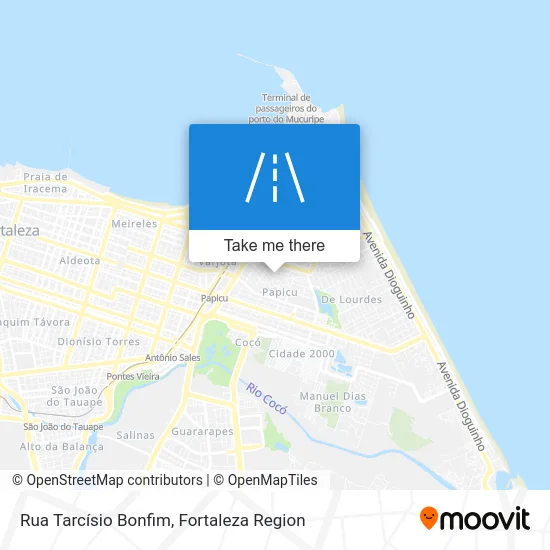 Rua Tarcísio Bonfim map