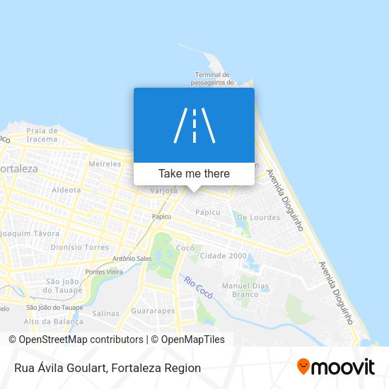 Rua Ávila Goulart map