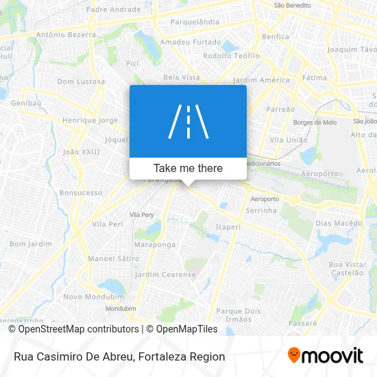 Rua Casimiro De Abreu map